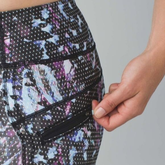 LULULEMON ATHLETICA RUN TOP SPEED CROP SIZE 8 - Picture 4 of 4